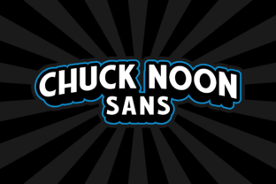 Chuck Noon Sans: A Playful Display Font for Bold Branding