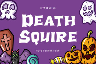 Death Squire: A Playful Horror Font for Digital Design