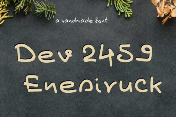 Dev2459 Enesiruck: A Playful Font for Digital Branding