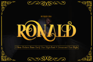 Discover the Elegance of Ronald Family in Editorial Design