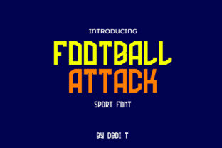 Football Attack: A Playful Font for Dynamic Campaigns