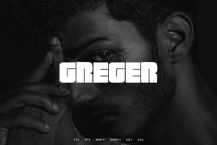 Greger: A Modern Display Font for Impactful Branding