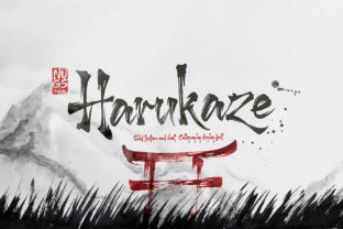 Harukaze: A Bold Display Font for Editorial Design