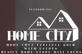 Home City: A Bold Display Font for Polished Branding