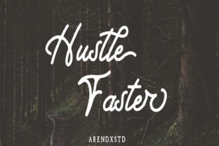 Hustle Faster Font for Eye-Catching Digital Campaigns