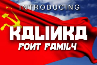 Kalinka Display Font for Web Design