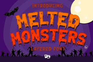 Melted Monster Font Review for Editorial Design
