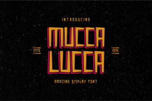 Mucca Lucca: A Bold and Fresh Display Font for Creative Projects