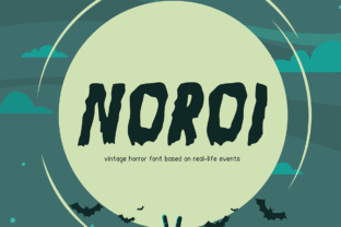 Noroi: A Display Font for Bold Visual Statements