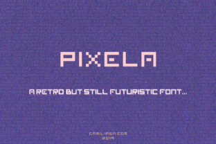 Pixela: A Display Font for Bold Visual Statements