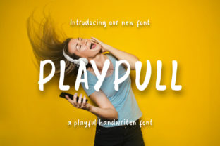 Playpull: A Handwritten Font for Dynamic Digital Design