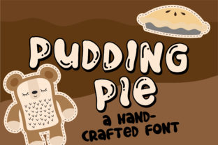 Pudding Pie Duo: A Playful Font for Your Brand