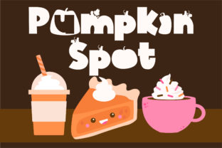 Pumpkin Spot Font for Autumn-Themed Branding