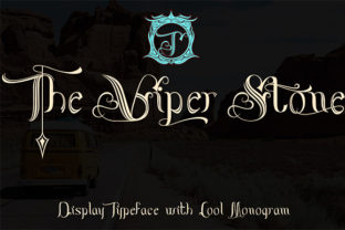 The Viper Stone: A Font That Adds Boldness to Your Craft