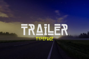 Trailer: A Modern Typeface for Bold Branding