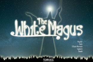 White Magus: A Magical Font for Bold Campaigns